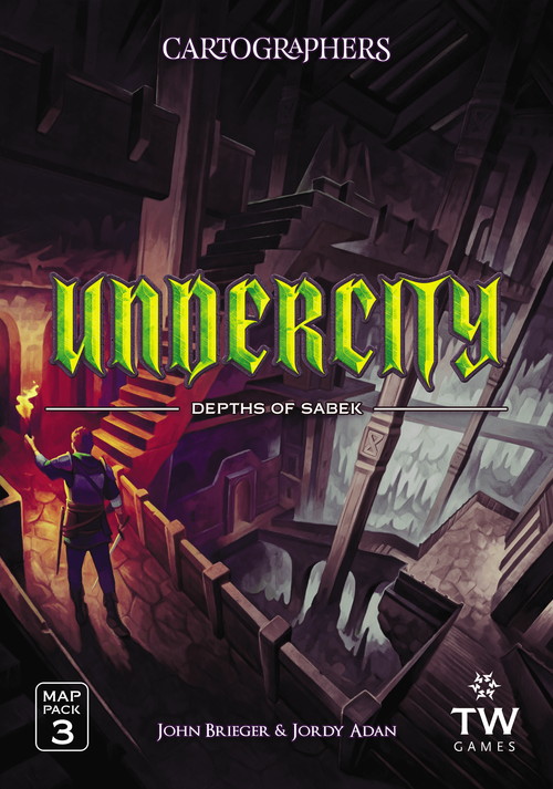 Cartographers: Map Pack 3 - Undercity: Depths of Sabek