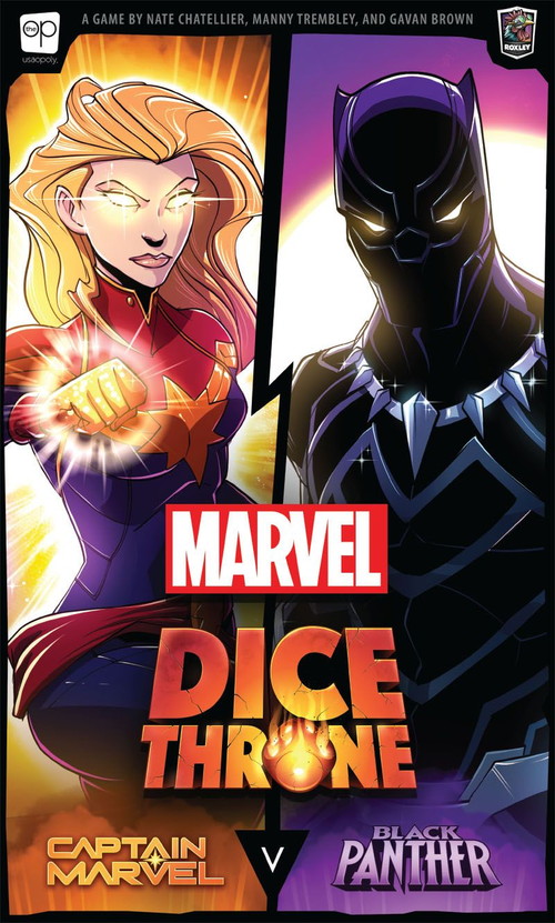 Dice Throne Marvel 2-Hero Box (Captain Marvel vs Black Panther)