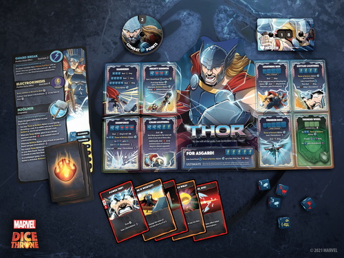 Dice Throne Marvel 4-Hero Box