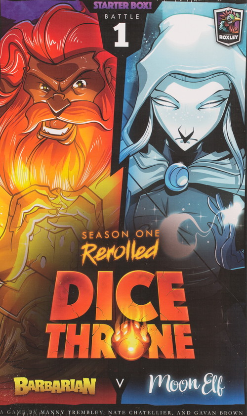 Dice Throne: Season One ReRolled - Barbarian vs Moon Elf