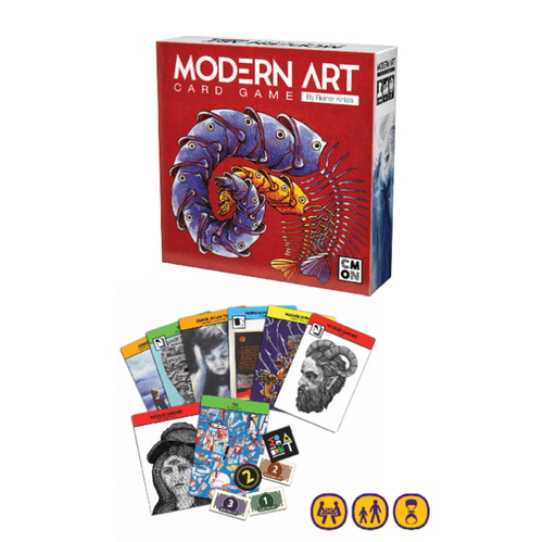 Modern Art Card Game (CMON Edition)