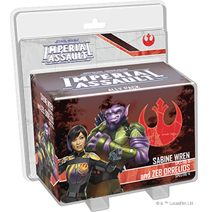Star Wars: Imperial Assault - Sabine Wren and Zeb Orrelios Ally