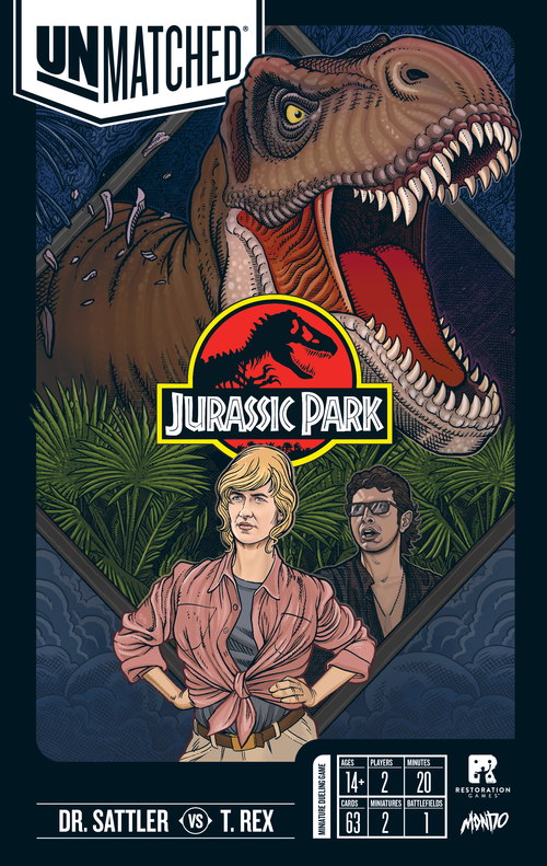 Unmatched: Jurassic Park - Dr Sattler vs T. Rex
