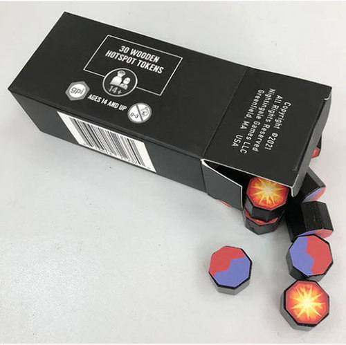 War Room: Wooden Hotspot Tokens