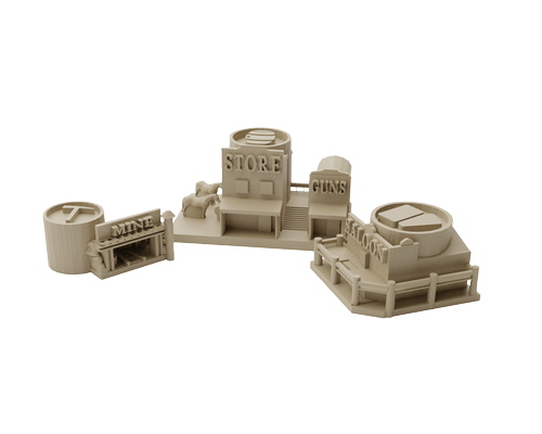 Western Legends: 3D Building Upgrade