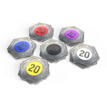 Western Legends: Metal Faro Bid Markers (x)