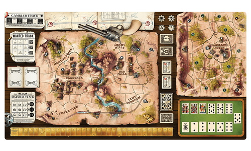 Western Legends: Playmat