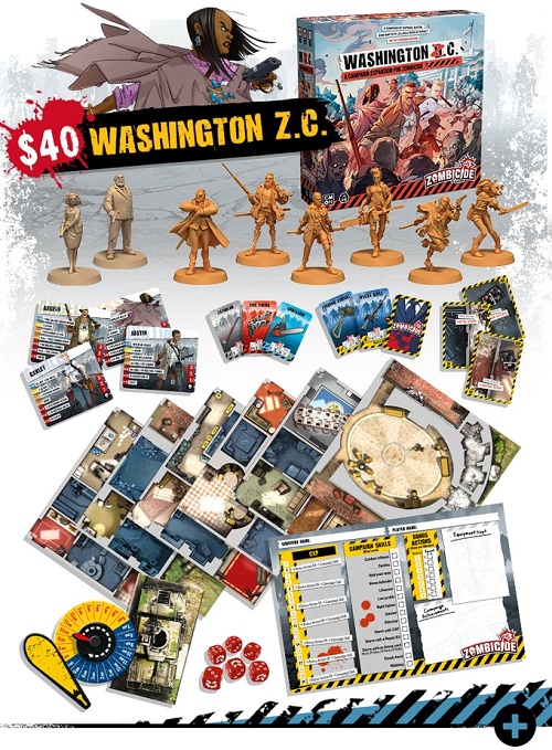 Zombicide 2nd Edition: Washington Z.C.