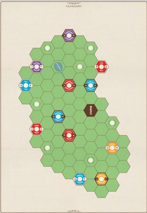Age Of Steam Deluxe Maps 2: Hungary & Finland