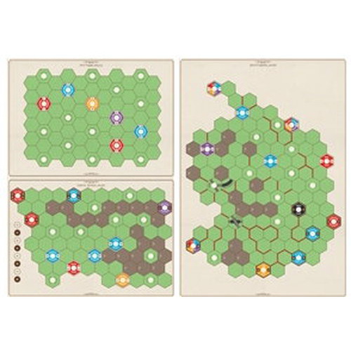 Age Of Steam Deluxe Maps 3: New England, Pittsburg & Switzerland