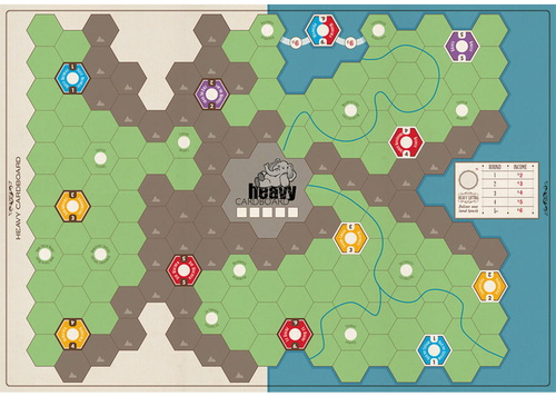 Age Of Steam Deluxe Maps 4: Detroit Bankruptcy & Heavy Cardboard