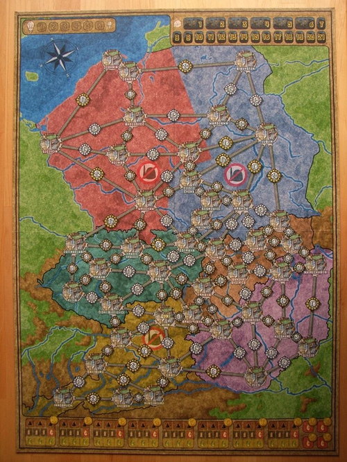 Power Grid: Benelux/Central Europe